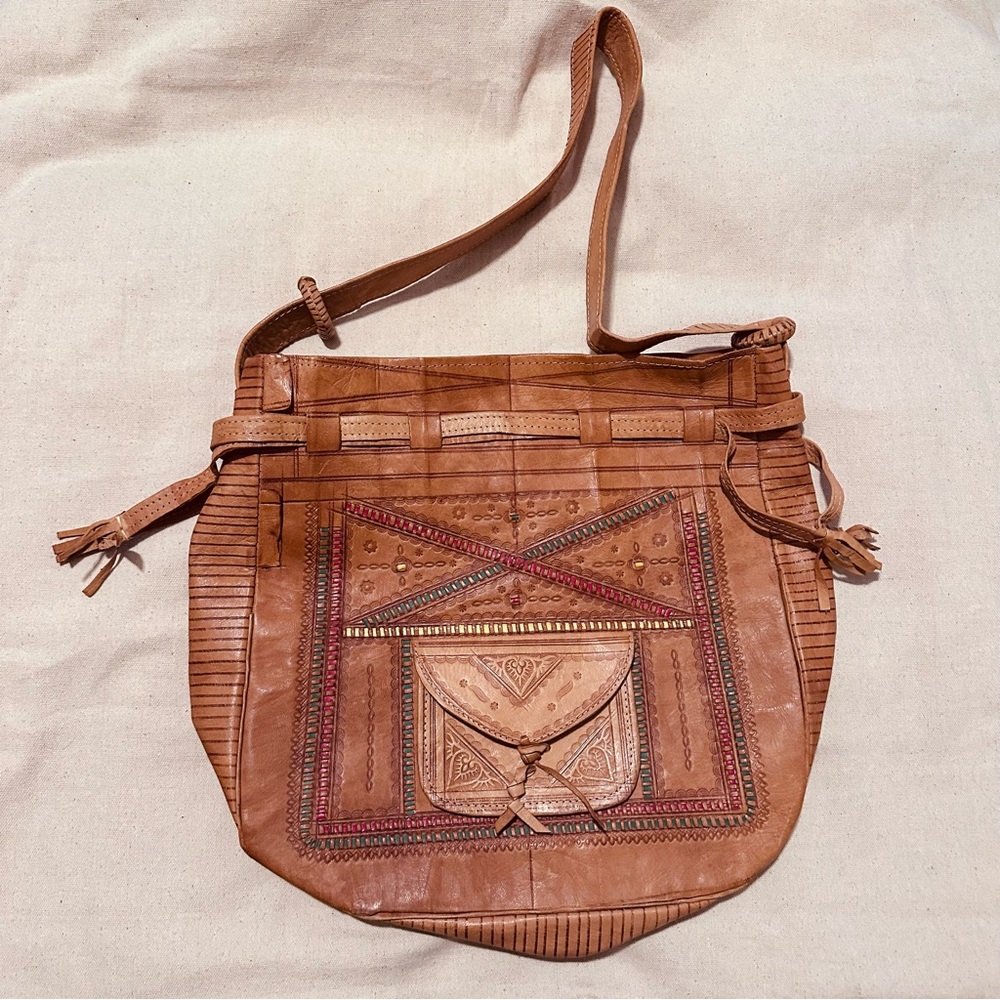 Vintage | Bag | Moroccan Leather Bag